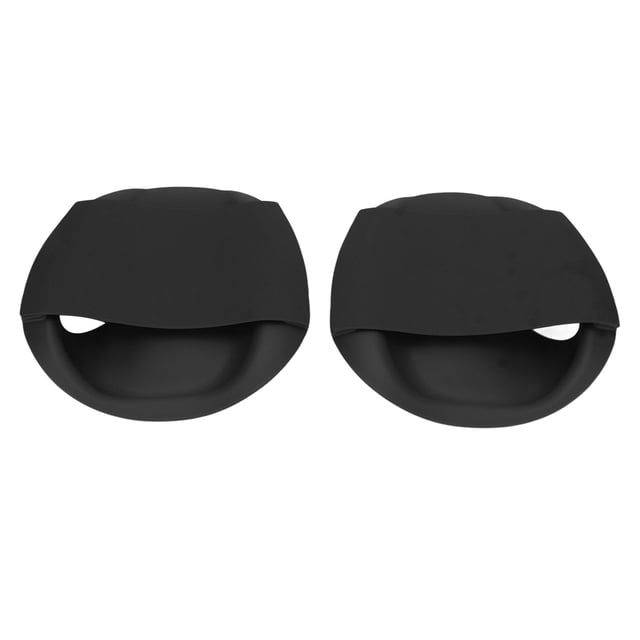 Paleta de Abrenamiento de Natación, Aleta de Mano, Paleta Plana, Silicona pp Negra, Diseño Ergonímico, Ayuda para Abrenamiento de Natación