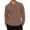 Light Brown, variant on Long Sleeve Golf Shirt Men Mens Knit Shirts Notch Neck Breathable Soft Casual Lightweight Solid Color Tops