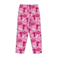 thumbnail image 5 of Xecao Poodle Dog Women's Straight Lounge Pajama Pants: The Epitome of Relaxed Sleepwear, 5 of 9