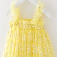 thumbnail image 3 of Toddler Tulle Dress for Girls Layered Tutu Ruffle Dresses Swing Twirly Fairy Summer Sundress for 3 Months-5 Years, 3 of 5