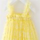 thumbnail image 4 of Odeerbi Niñas Verano Floral Tul Tutu Vestido Tank Vestido Cake Puffy Vestido Sin Mangas Tirante Malla Vestido de Sol, 4 of 6