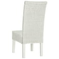 thumbnail image 6 of SAFAVIEH Arjun 18''H Wicker Dining Chair White, 6 of 7