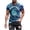 Z22 Navy, variant on Erwazi Men's Tie Dye Printed T-Shirt Crew Neck Short Sleeve Pullover Casual Trendy Top
