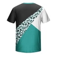 thumbnail image 5 of Fnnxeal Mens Casual Ombre Gradient T-Shirt Short Sleeve Crewneck Muscle Fit Tee Moisture Wicking Breathable 95 Polyester 5 Spandex S-5XL Khaki,Size XL, 5 of 5
