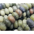 thumbnail image 3 of 5x8mm Taiwan Green Jade Matte Rondelle Beads Genuine Gemstone Natural Jewelry Making, 3 of 5