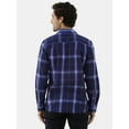 thumbnail image 5 of Burnside Men's Modern Fit Plaid Flannel Shirt with Long Sleeves, Sizes S-2XL, 5 of 5