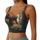 thumbnail image 2 of Fotbe Jungle Hat Bear Sujetador Deportivo Largo sin Aros para Mujer con Almohadillas y Soporte Medio, Transpirable y Absorbente, Camiseta Tipo Chaleco o Tank Top-XX-Large, 2 of 8