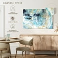 thumbnail image 5 of Elephant Stock Dynamic Abstract Texture Wall Art - Horizontal Canvas Wall Art - Living Room Wall Decor - Abstract Canvas - Blue And Orange Decor - 30" x 20", 5 of 8