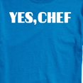 thumbnail image 2 of Instant Message - Yes Chef Diner Font - Men's Short Sleeve Graphic T-Shirt, 2 of 6