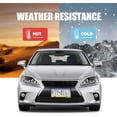thumbnail image 5 of 2-Pack Car License Plate Frames & License Plate Protector,Unbreakable Car Plates Frame Protector Kit with Screws Caps,Essential Cars Licence Plates Frame Holder Protectors, 5 of 5