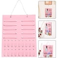 thumbnail image 2 of Bolsa de almacenamiento para el pelo, soporte para el pelo, organizador de pared para joyería, organizador de accesorios para el cabello, soporte para pendientes, soporte para diadema montad, 2 of 5