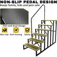 thumbnail image 2 of RV Steps with Handrail, 6 Step Ladder Stool, Outdoor Hot Tub Steps, Anti-Slip Panel,  Stairs for Spa, Pool and Porch, 2 of 5