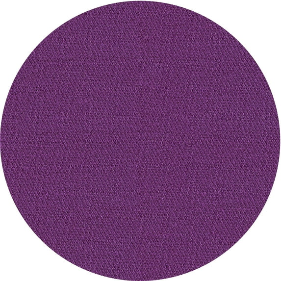 Ahgly Company Indoor Round Patterned Dark Orchid Purple Area Rugs, 6' Round