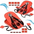 thumbnail image 1 of Juego de tablas de cornhole para piscina Ropoda de 3 pies x 2 pies, flotantes, de doble propósito, 1 of 7