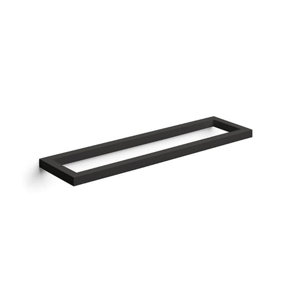 Ws Bath Collections Gerla 51708 Gerla 15-11/16" Towel Bar - Black