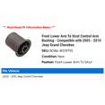 thumbnail image 2 of Front Lower Arm To Strut Control Arm Bushing - Compatible with 2005 - 2010 Jeep Grand Cherokee 2006 2007 2008 2009, 2 of 2