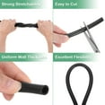 thumbnail image 2 of 1 Pack 3 Meter Silicone Tubing, 7x10mm(IDxOD) Silicone Rubber Tube Flexible Hose Black, 2 of 7