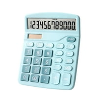 Desktop Calculator Standard Function Calculator with 12-Digit Large LCD Display Solar & Battery Dual Power for Home Basic Office Business