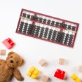thumbnail image 3 of 1Pack Abacus for Kids Red Rectangular Shape for Calculation Tool, 3 of 9