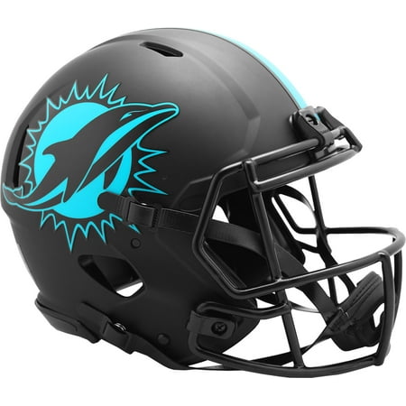 Riddell Miami Dolphins Eclipse Alternate Revolution Speed Authentic Football Helmet