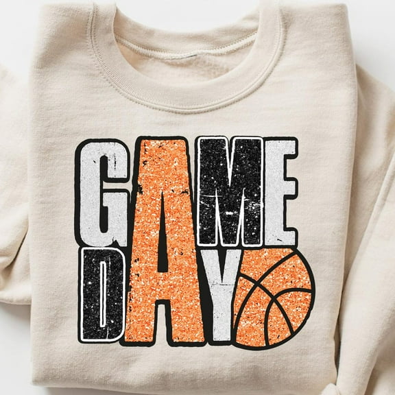 QUNHSHIRT Game Day Basketball Shirt, Basketball T-Shirt, Basketball Mama Shirt, Game Day Mom Gift, Basketball Lover Tee, Sports Fan Outfit Unisex S-5XL Hot Trending Shirt, Vintage Birthday Gift