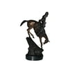 thumbnail image 2 of Mountain man -small, by Remington Bronze Statue -  7&quot;L x 2.5&quot;W x 11&quot;H., 2 of 12