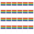 thumbnail image 1 of Gay Pride Flags, Bright Color Polyester Plastic Mini Pride Flags  For Festival Party, 1 of 8