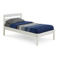 thumbnail image 6 of Camaflexi Tribeca Platform Bed, White, Twin, Solid and Manufactured Wood with Headboard, 6 of 8
