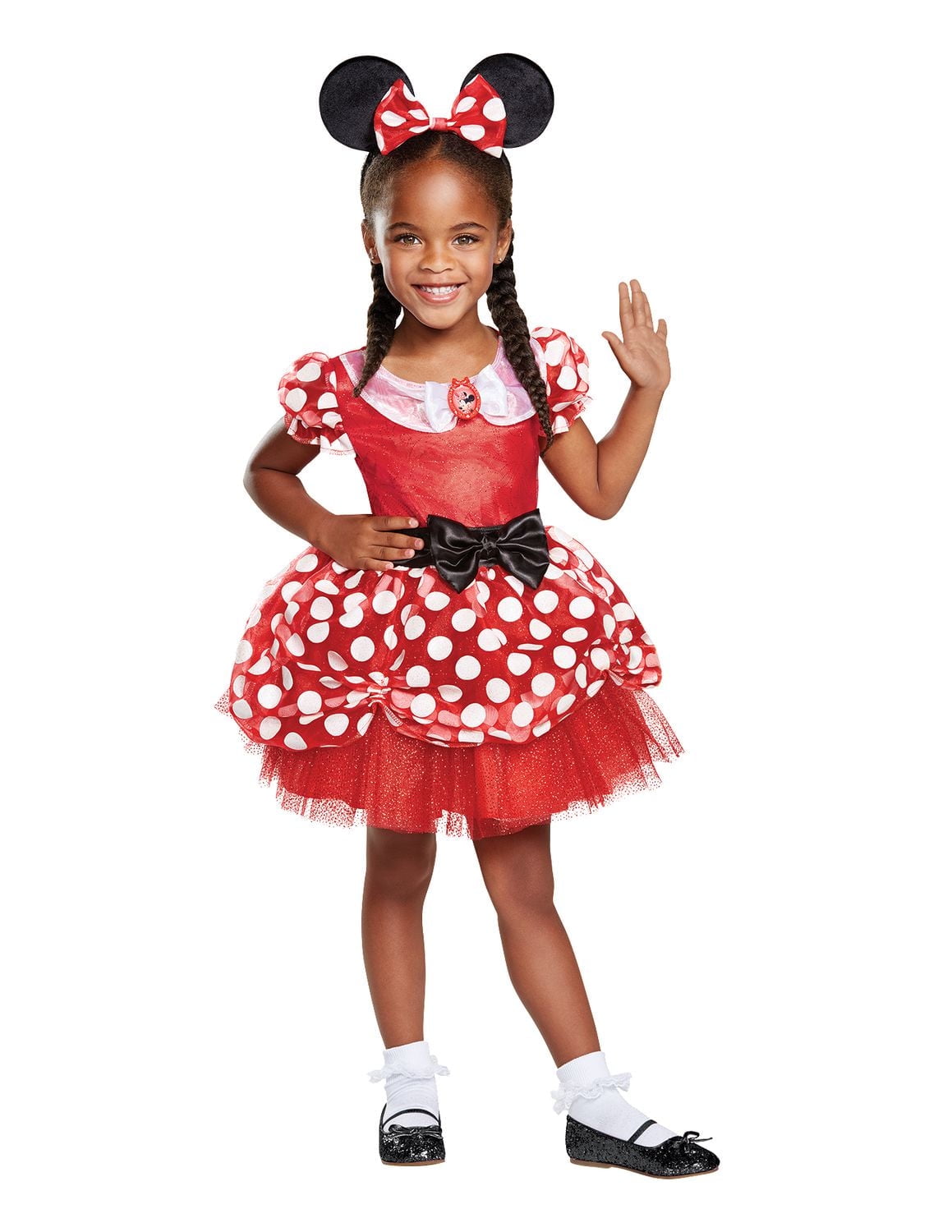 Disguise Disney Red Minnie Mouse Girls Costume 2X Small