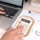 thumbnail image 5 of Calculadora de escritorio de 12 dígitos con pantalla grande | Calculadora básica con botones redondos | Calculadora con teclas silenciosas y sensibles para uso en la oficina, el hogar y la escuela., 5 of 6
