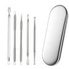 Women\'s Blackhead Remover Kit Pimple Extractor Blemish Remover Comedone Extractor Acne Tool