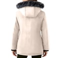 thumbnail image 6 of DAFPZW Women's Plus Size Winter Coats Waterproof Puffer Jacket Warm Thicken Parka with Removable Hood, 6 of 6