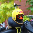 thumbnail image 1 of Pato Negro Con Casco Hélice Coche Onda Rompiendo Auto Decoración Interna Adornos huangjie unisex, 1 of 2
