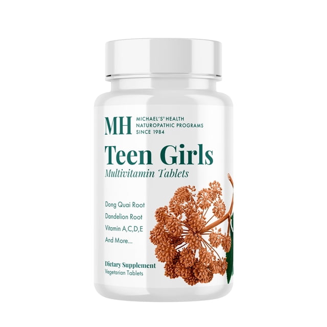 Suplemento multivitamínico para niñas adolescentes naturopáticas de MICHAEL'S Health