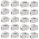 thumbnail image 3 of Ethernet Keystone Coupler, 60Pack Cat6 RJ45 Keystone Jack Inline Female Connectors, 3 of 5
