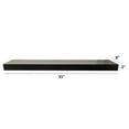 thumbnail image 3 of Hometrends 35 inch Floating Shelf Black, 3 of 7