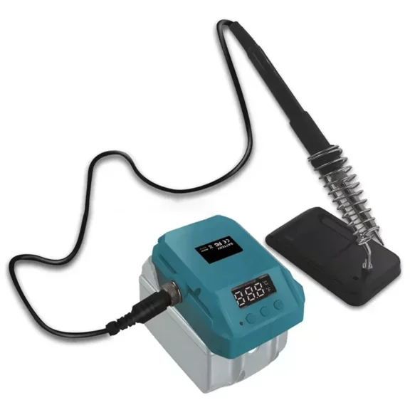 60W Cordless Electric Soldering Station for Makita 18V Digital Soldering Iron