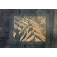 thumbnail image 2 of Blue 24x18 Gold Ornate Wood Framed with Double Matting Museum Art Print Titled - Ferns Framed, 2 of 4