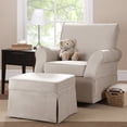 thumbnail image 2 of Dorel Planeur Pivotant et Pouf Vivant en Beige, 2 of 5