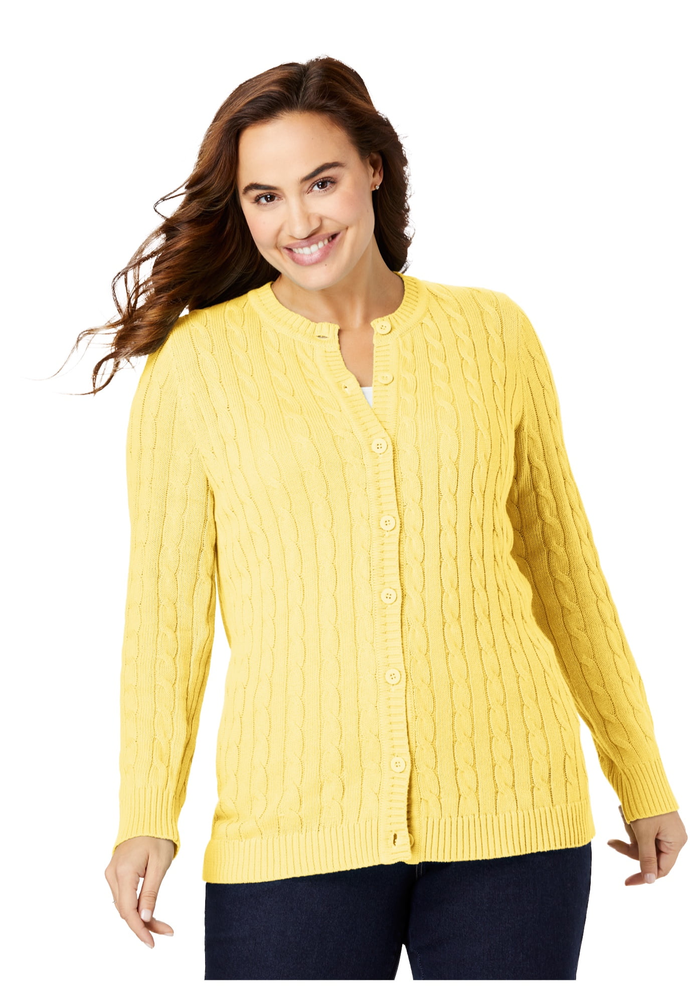 plus size cardigans walmart