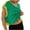 Army Green, variant on BLVB Women Short Sleeve Workout Shirts Open Back Tops Casual Color Block Yoga Athletic Gym Crop Running Tees