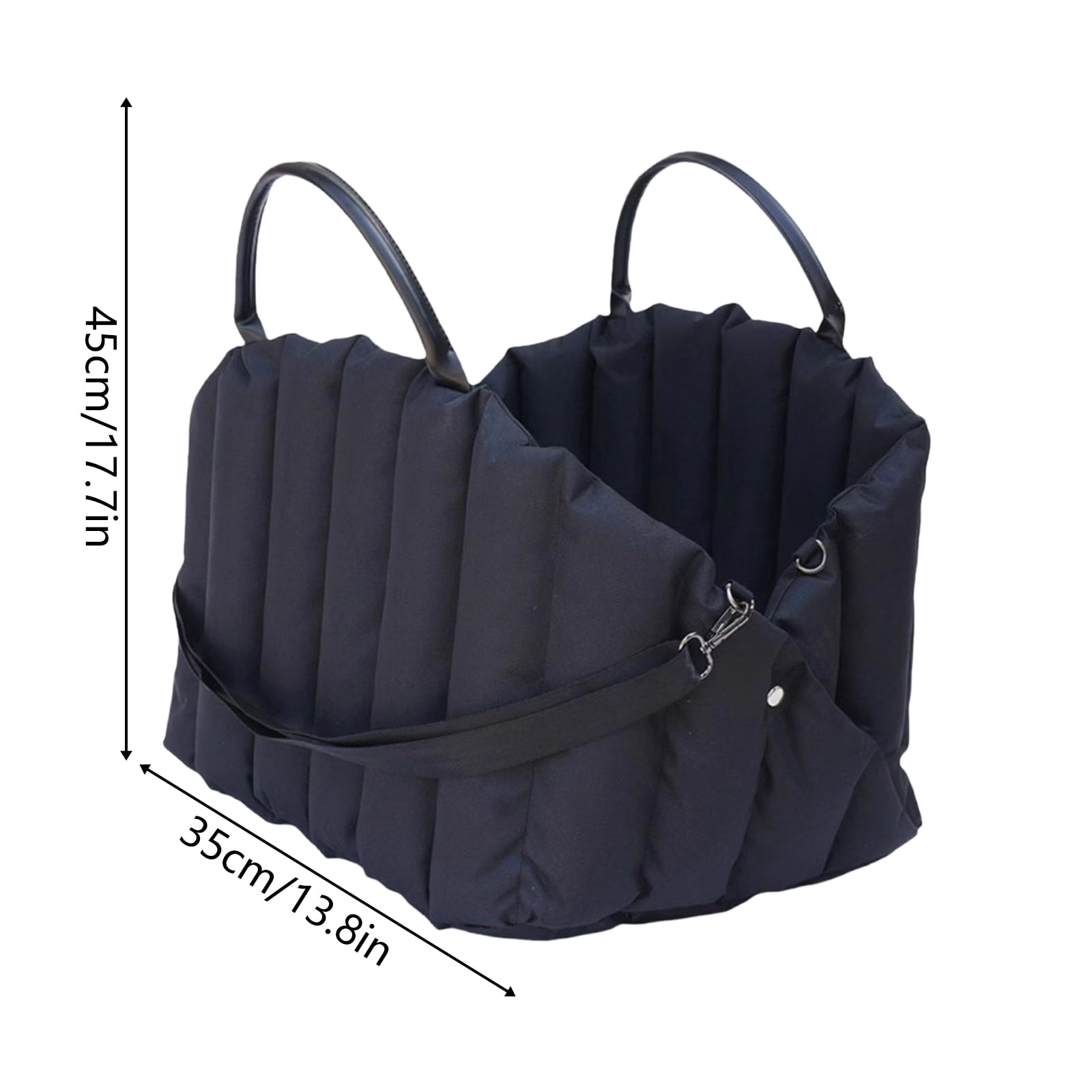 pet Backpack， Portable Pet Dog Bag for Travel Handbag Winter Warm Removable Outdoor Safety Seat Cat Supplies, for Cats & Dogs