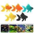 thumbnail image 4 of 5pcs Artificial Plastic Fish Ornament for Fish Tank Aquarium (Random Color), 4 of 6