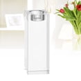 thumbnail image 2 of K9 Crystal Candlestick Cube Candle Holder Home Candle Candlestick Ornament Tealight Holder Romantic Table Decoration (5x8cm), 2 of 5
