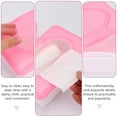 thumbnail image 2 of Minkissy Wet Tissue Boxes 2Set Pink for Home Use Storage and Moisture Retention Plastic, 2 of 7