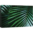 thumbnail image 3 of PixonSign Canvas Print Wall Art Jungle Palm Leaves Nature Wilderness Photography Realism Contemporary Closeup Relax/Calm Multicolor Ultra for Living Room, Bedroom, Office - 12x18, 3 of 5