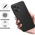 thumbnail image 2 of Case Compatible with Poco F5 Case Shockproof, Ultra Thin Xiaomi Poco F5 Case Matte Hard PC Phone Case Shockproof Anti-Scratch Protective Cases (Black), 2 of 14