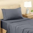 thumbnail image 1 of Juego de sábanas Utopia Bedding, tamaño doble, microfibra cepillada, 1 of 6