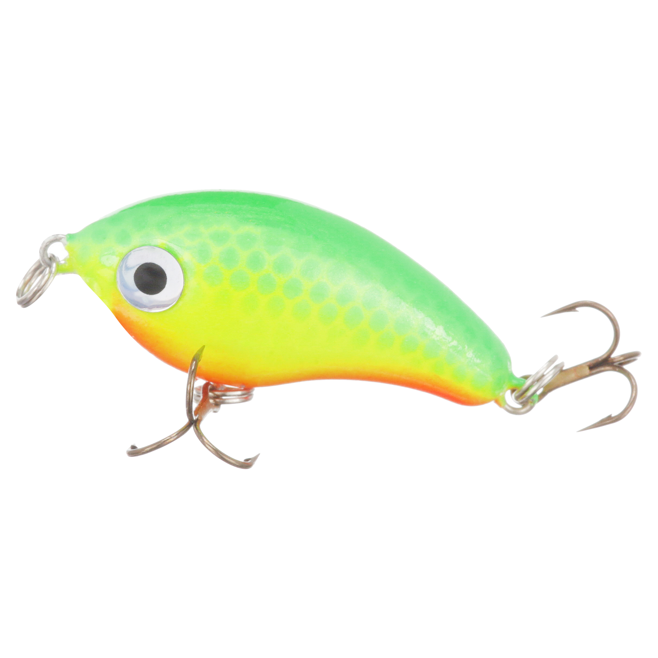 Strike King Bitsy Pond Minnow Crankbait Green Back Chartreuse Hard Bait Lure