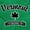 Irish Green, variant on Vermont Cute Cursive Souvenir VT Men's Graphic T Shirt Tees Brisco Brands S